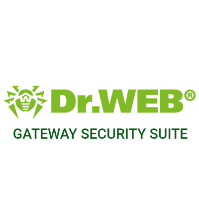 Dr.Web Gateway Security Suite для бизнеса. Новая лицензия на 12 месяцев, 176-200 лицензий.
