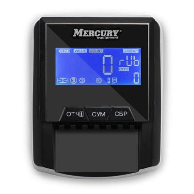 Детектор валют Mercury D-20A Flash Pro LCD без АКБ